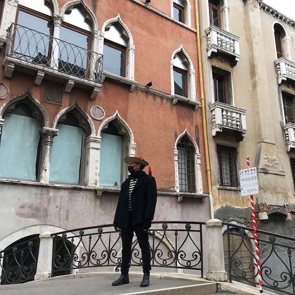 Venice gondolier